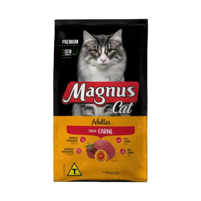 Magnus Cat Premium Gatos Adultos Carne