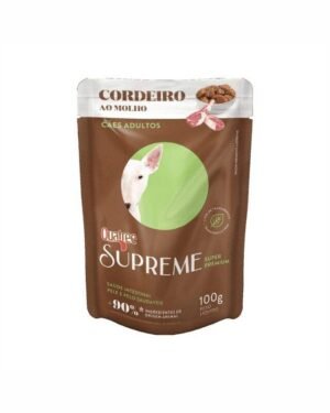 Ração Úmida Quatree para Cães Supreme Adulto Sabor Cordeiro Sachê