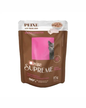 Ração Úmida Quatree para Gatos Supreme Adulto Sabor Peixe