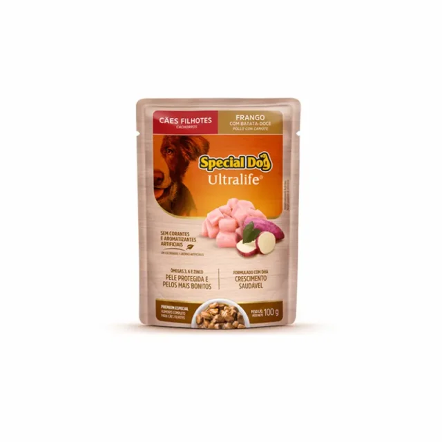 Sachê Special Dog Ultralife Cães Filhotes Sabor Frango