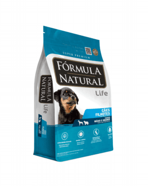 Fórmula Natural Super Premium Life Cães Filhotes Portes Médio e Grande