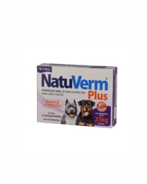 Natu Vermífugo Plus Comprimidos 25kg
