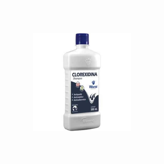 Shampoo Clorexidina World Pet 500ml