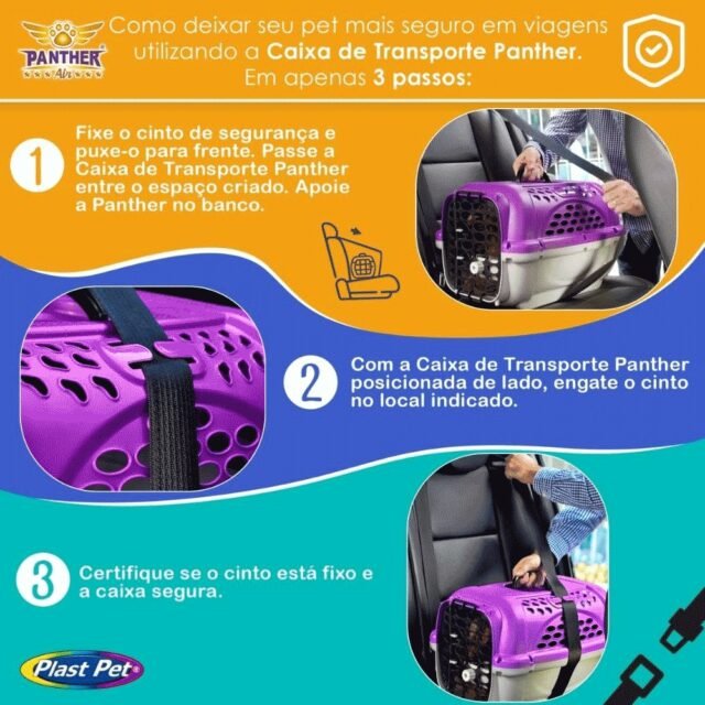 Caixa de Transporte para Cães e Gatos N°04 Sortida Plast Pet | 18 Kg - Imagem 3